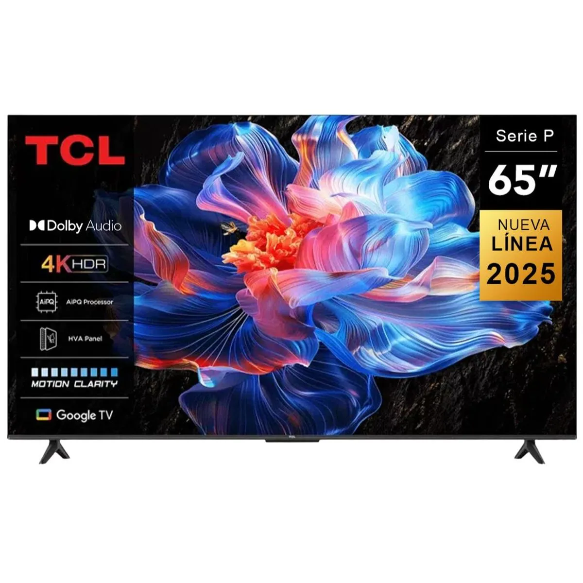 TELEVISOR 65" 4K UHD GOOGLE TV 65P6K TCL